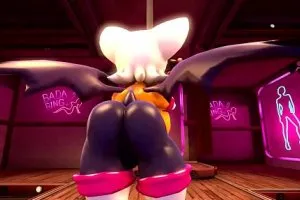 Sexo free sonic the hedgehog rouge pole dance hd